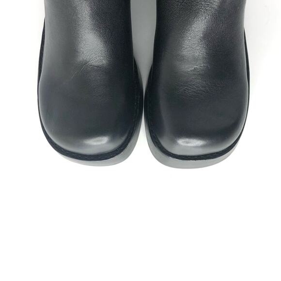 NEW Vintage Frye Villager Double Zipper Leather Platform Ankle Boots 6.5 - Picture 6 of 9